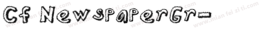 Cf NewspaperGr字体转换